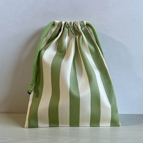NEIGHBORHOOD ストライプ柄 巾着袋 NEIGHBORHOOD ストライプ柄 巾着袋 NEIGHBORHOOD ストライプ柄