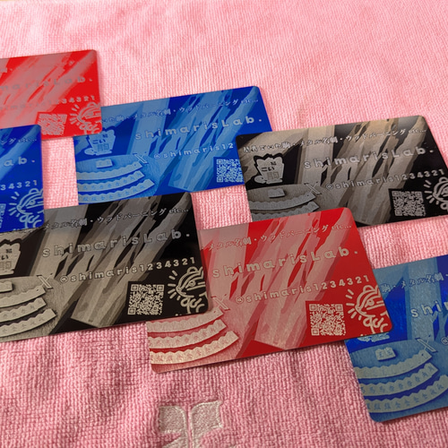 受注生産】メタル名刺（金属名刺）オーダーメイド その他雑貨