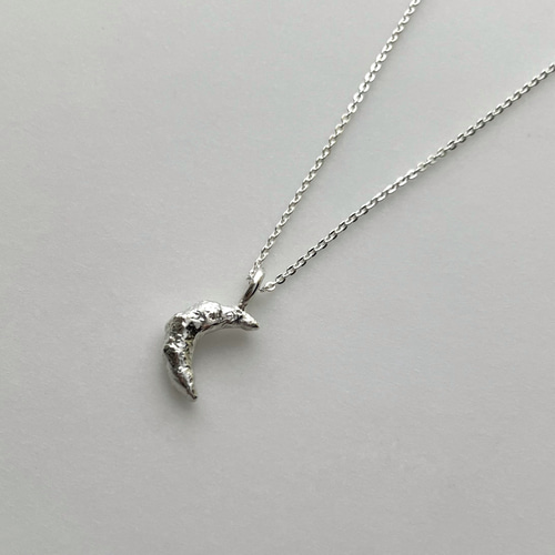 三日月ペンダント ネックレス シルバー 三日月 ネックレス シルバー925 メンズ ユニセックス | cloud-blue
