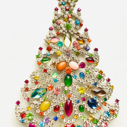 チェコガラス ビンテージ クリスマスツリー ヴィンテージ チェコ