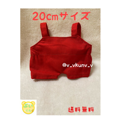 20cmサイズ 韓国 k-pop ぬいぐるみ　着せ替え　洋服 1枚目の画像