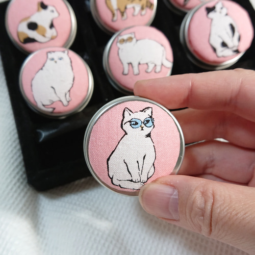 選べるねこチャンのマカロン小物入れ 選べるねこチャンのマカロン小物入れ