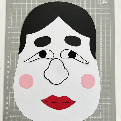 ふくわらい　製作キット　壁面飾り　お正月　節分　冬　保育　高齢者　クラフト ふくわらい 製作キット 壁面飾り お正月 節分 冬 保育 高齢者