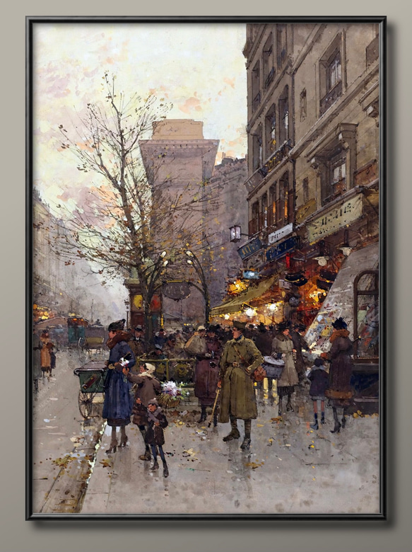 5361□アートポスター 絵画 A3サイズ『ウジェーヌ・ガリエン＝ラルー