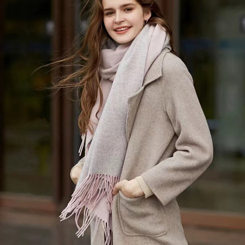 イタリア製 高級カシミヤ スヌード ストール