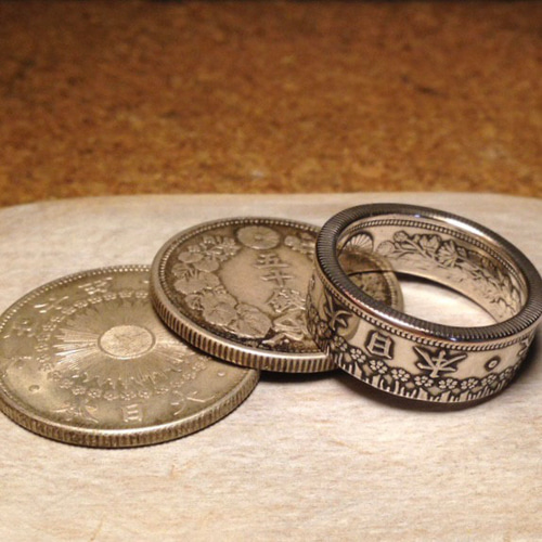 銀貨コインリング gingesyo_morgancoin-ring
