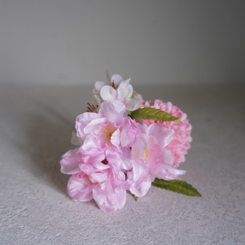 コサージュ】桜のコサージュ 専用ケース・コサージュピン付き 桜 