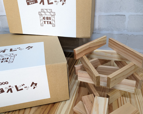 びゃっこさま用です オビッタ100＊ 飫肥杉 積み木 （宮崎県産おび杉） おもちゃ