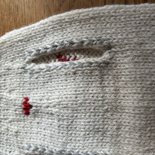 ぴーち様❤️秋冬♡アランニット♡メルヘン♡くま耳♡タンクトップ