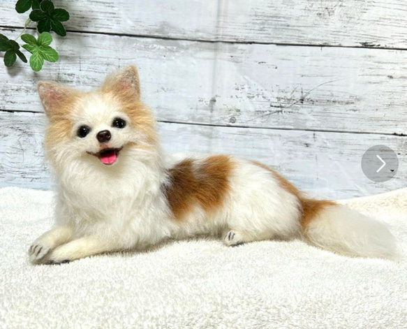 ☆羊毛フェルト ハンドメイド 犬【オーダー受け付ページ】パピヨン 