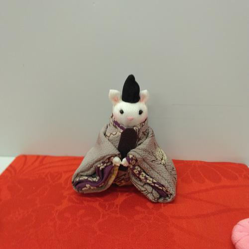 縮緬細工 猫の雛人形 ひな人形・雛飾り haru2976 通販 17092464