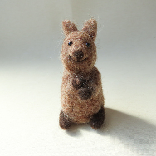 クウォッカちゃん 羊毛フェルト hinatabokko 通販 17092548｜Creema