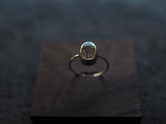 dendritic quartz silver ring (harumachi) 9枚目の画像