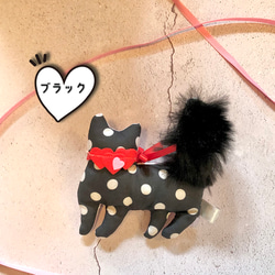 【期間限定！】ねこのneko_バレンタインバージョン　♡ハートスタイ付き　キャットニップ入り　猫のおもちゃ 11枚目の画像