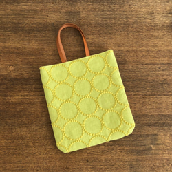 ハンカチ＊ミナペルホネンhana hanaてぬぐいハンドメイド ロゴあり