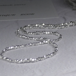 ❮再販×17❯ No. 24 カレンシルバー★ ネックレス (チョーカー・ショートネックレス) 3枚目の画像