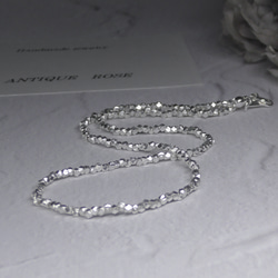 ❮再販×17❯ No. 24 カレンシルバー★ ネックレス (チョーカー・ショートネックレス) 4枚目の画像