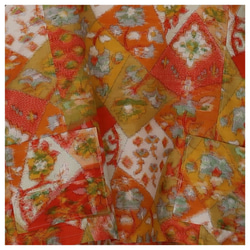 着物リメイク　紬のベスト　トップス/フリーサイズ 2枚目の画像