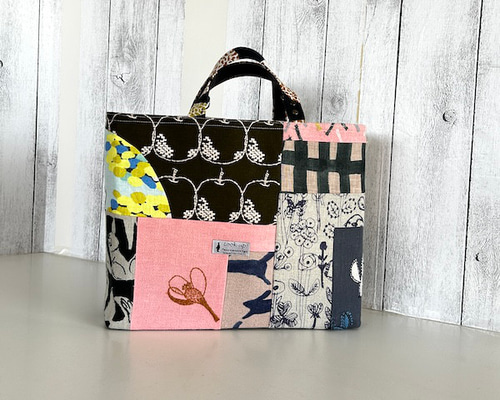 ミナペルホネン★go!★大きめトートバッグ One tote bag＞ life puzzle | One tote