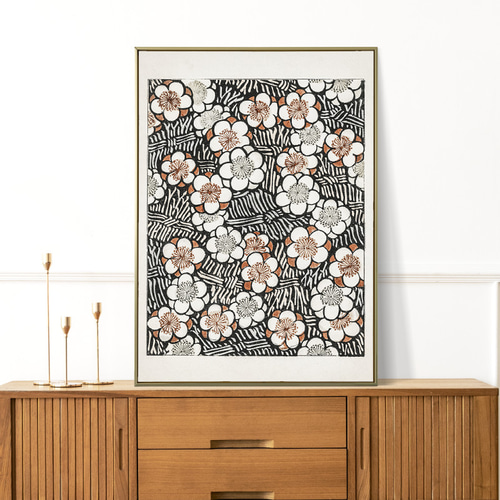【最終価格】押し花アート額【タテ54cm×ヨコ45cm】 和風モダン セール！ 押し花 押し花額 押し花アート 敬老の日 てまり 和風