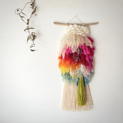 一点もの】流木 ウィービングタペストリー『primitive, a