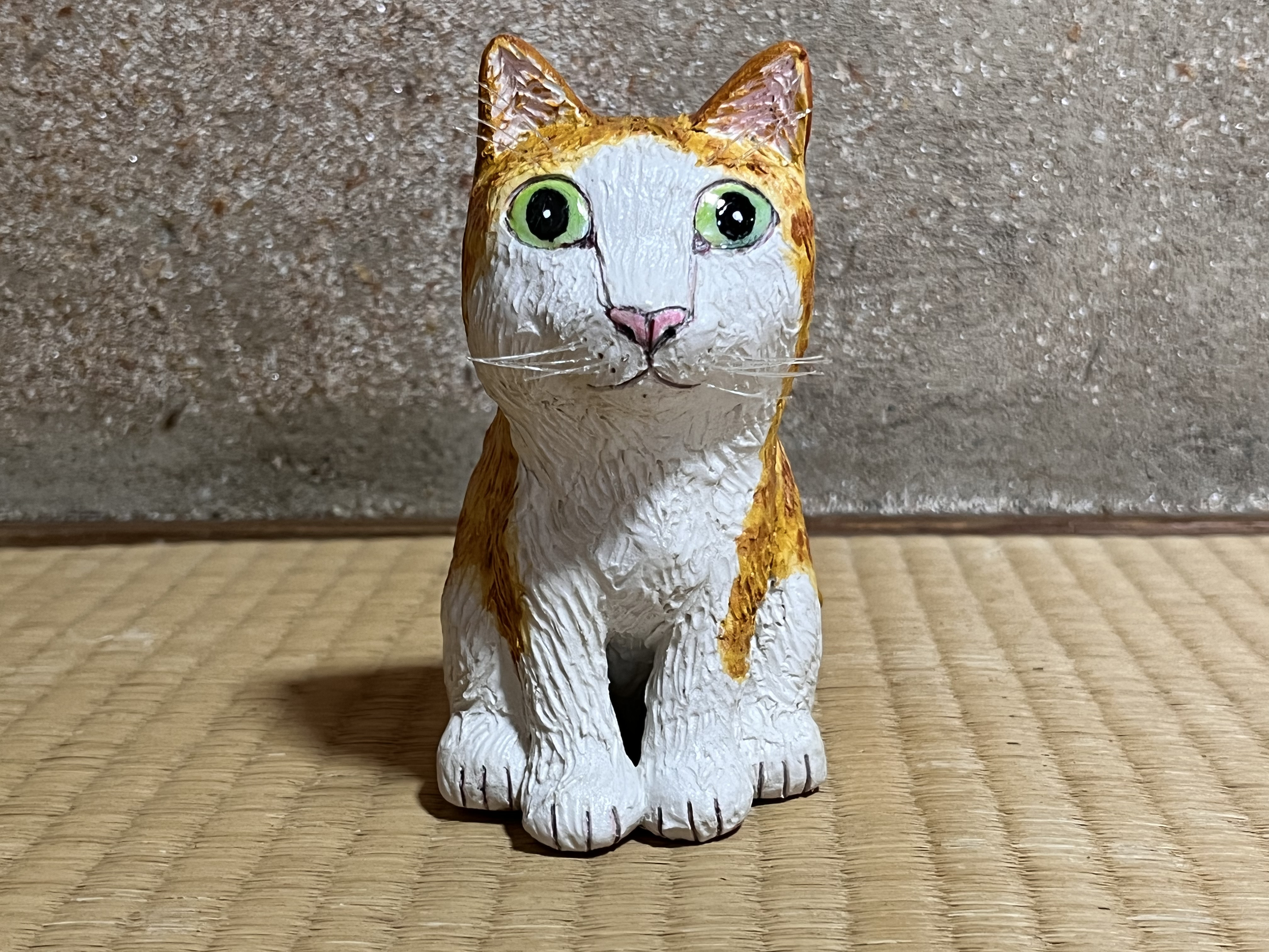 Amazon.co.jp: 白亜器 猫徳利 とっくり 茶トラ : ホーム＆キッチン