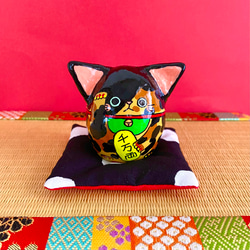 ピザハット様keep…時代「古玩・福徳招き猫」刻印・特大 ピザハット様keep…時代「古玩・福徳招き猫」刻印・特大 ZA017