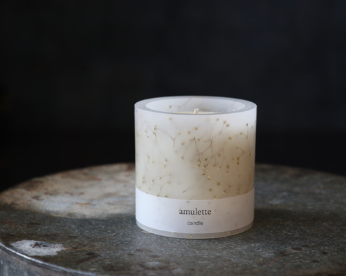 ボタニカルアロマキャンドル［カスミソウ］ キャンドル・キャンドル