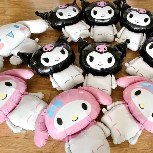 サンリオ BIG バルーン ポムポムプリン シナモン クロミ マイメロ 雑貨