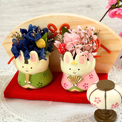 しょりん❣️お雛まつりアレンジ❣️ しょりん様専用❣️お雛まつりアレンジ❣️