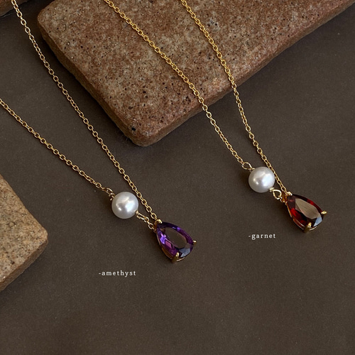 JEWELRY MOTHER HOUSE Shizuku アメジスト ガーネット 太陽の力と月の輝きを表現したジュエリー『Shizuku』が新登場