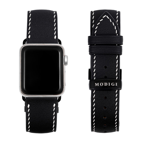 MODIGI Apple Watch 4 5 6 本革バンド 40 41 Apple Watch レザー