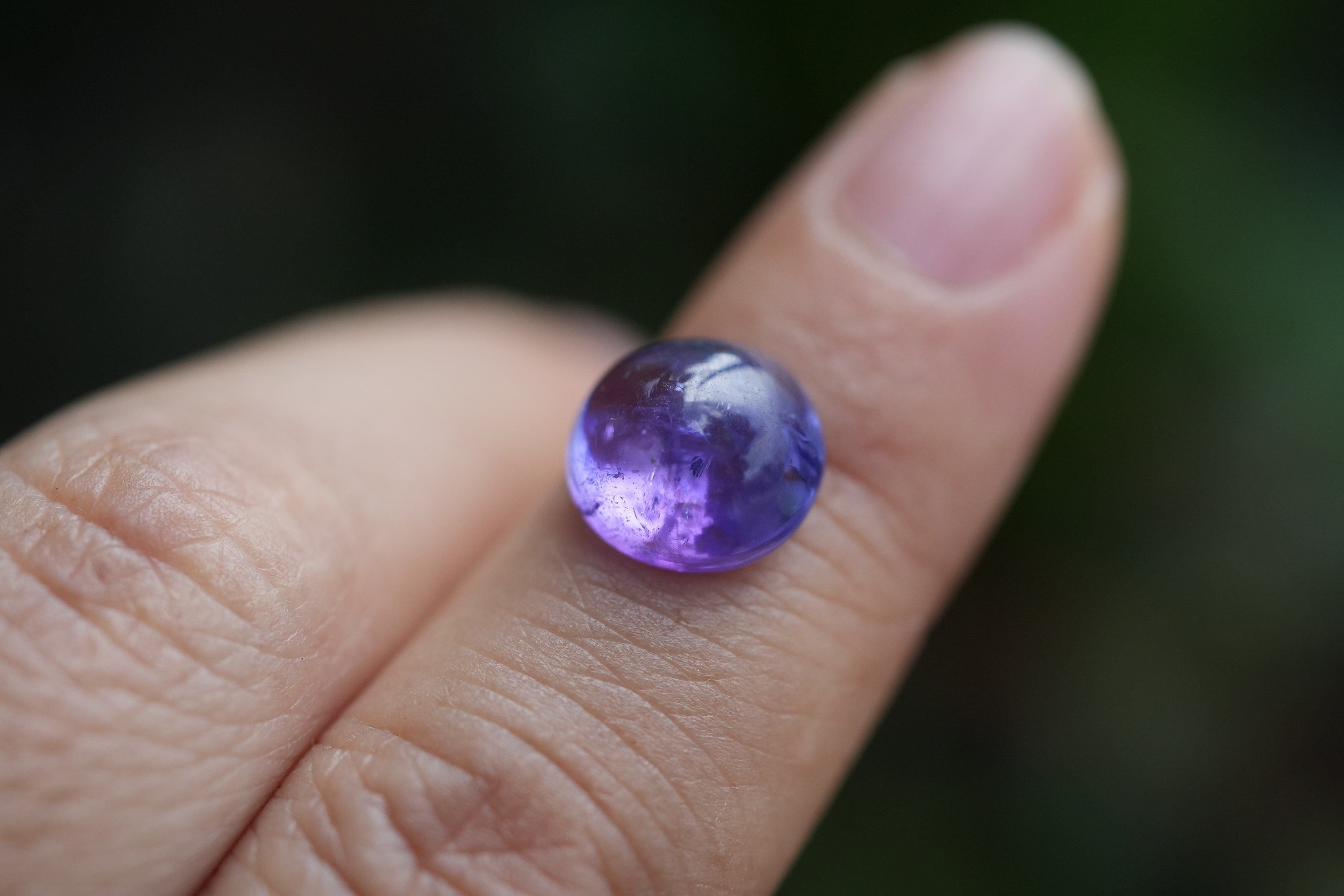 4ct 高品質★タンザナイトカポジョン   s1098