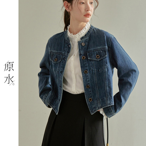 【至高イタリア製】 CRISTINA デニムジャケット 抜群のシルエット 美品 GUCCI】【イタリア製】【アウター】グッチ『デニムジャケット