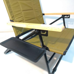 サイドテーブル  M ブラック アッソブ ローバーチェア用   リクライニング 7枚目の画像