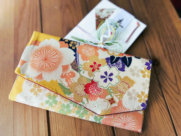 袱紗 着物リメイク 冠婚葬祭・御朱印帳入れにも No.A28 その他ケース