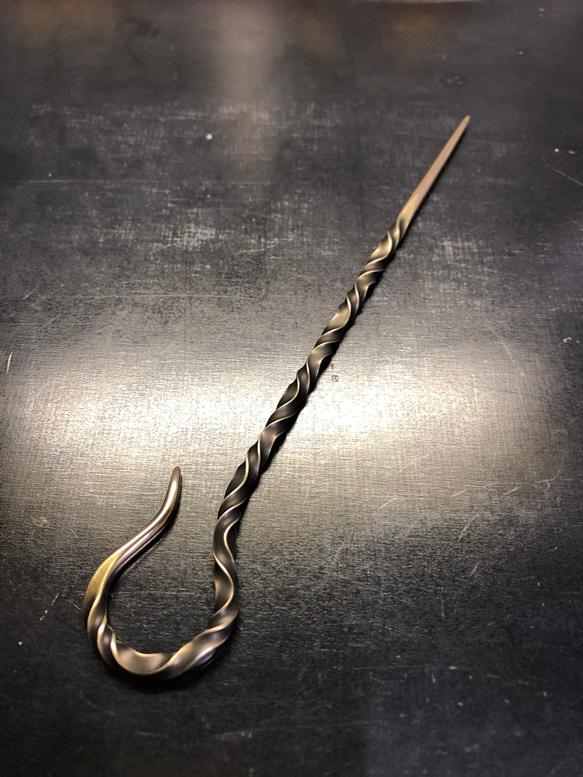 soil stick Ssize 4 ソイルスティック 根かき棒 多肉植物 brass