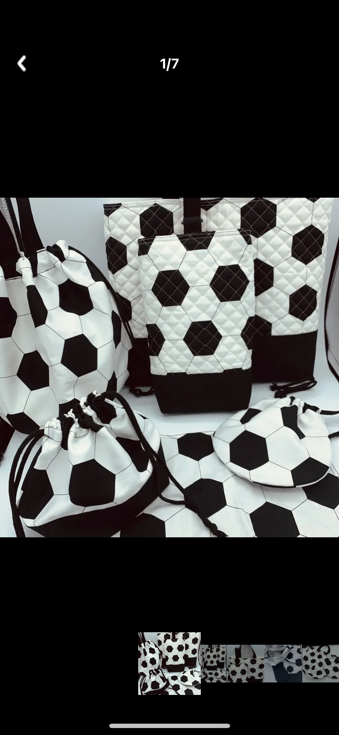 入園入学レッスンバックセット　　サッカボール柄