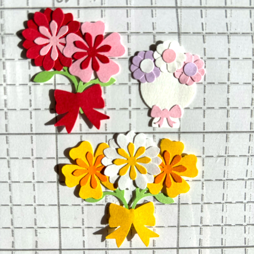C 花束いろいろ クラフトパンチ お花 その他素材 BEAR 通販