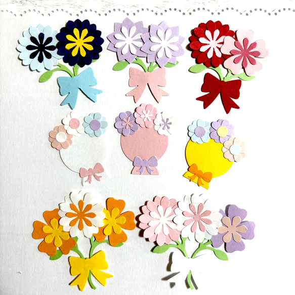 C 花束いろいろ クラフトパンチ お花 その他素材 BEAR 通販 17094822