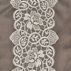 白花刺繍フリルトート 6枚目の画像