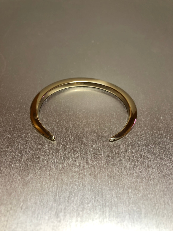 crescent bangle バングル ブレスレット 5枚目の画像