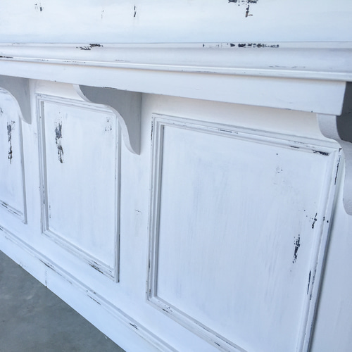 美容室カウンター（W1800ホワイト） ネイルサロンレジカウンター