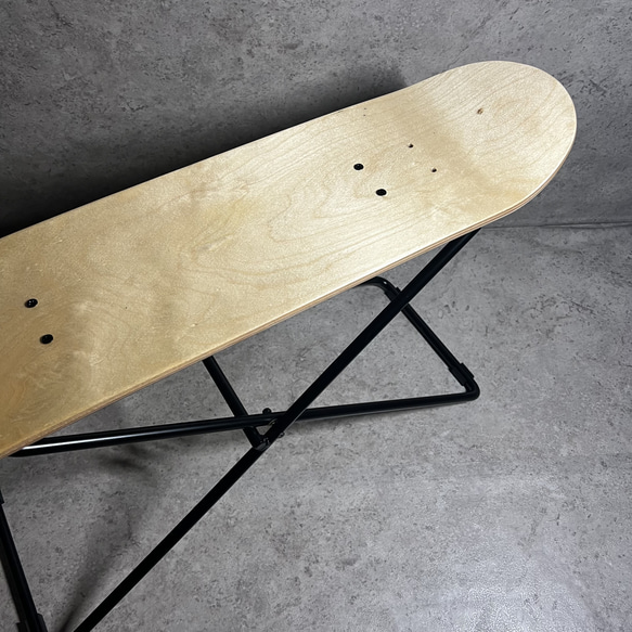 スケートボード　スケボー　テーブル　椅子　イス　チェア　ベンチ　サイドテーブル　コーヒーテーブル　ミニテーブル　81 4枚目の画像
