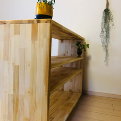 1ドロワ麦穂のカップボード 棚・シェルフ・ラック putto 通販 6816370