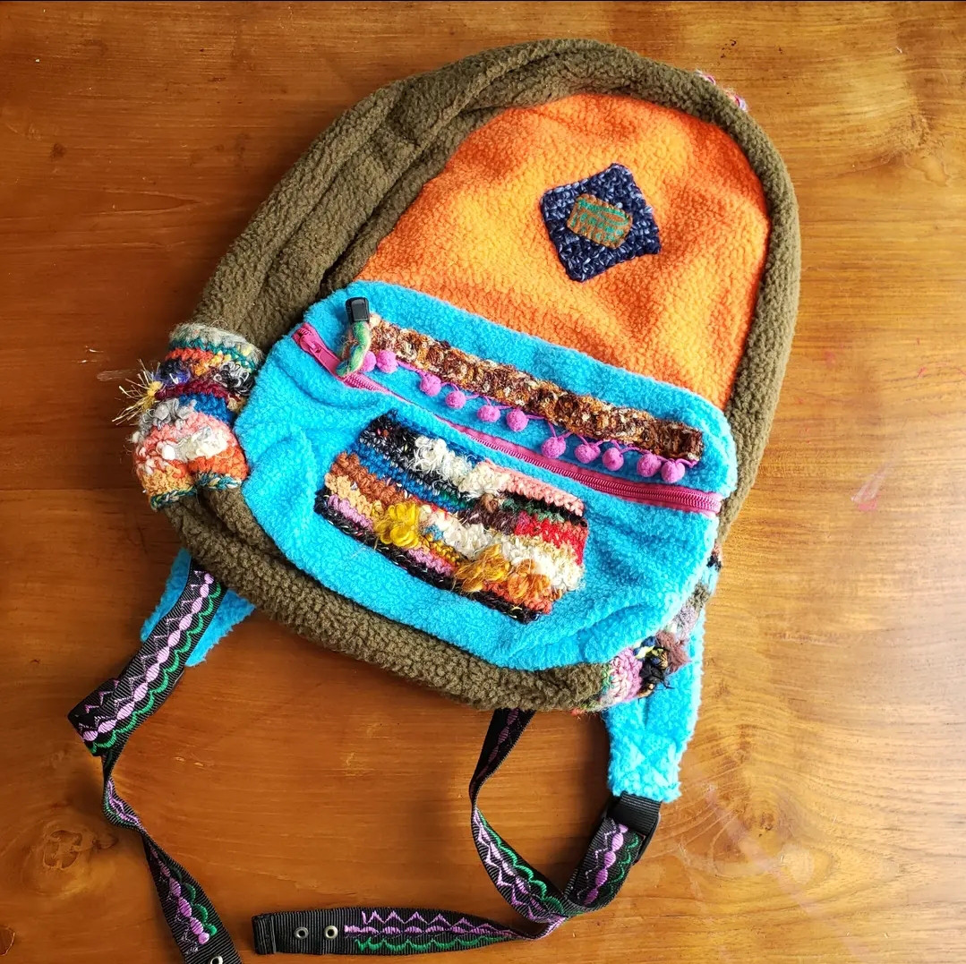 リュック リュックサック★ ★モコモコ ニットリュック