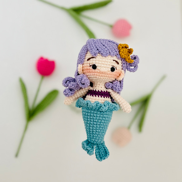 オーダーページ】 マーメイド あみぐるみ