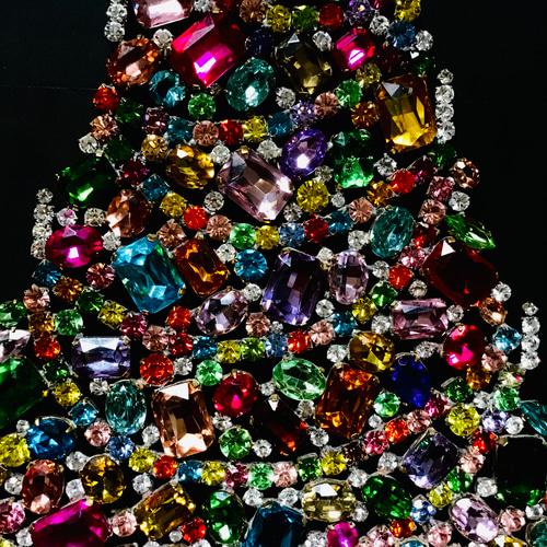 チェコガラス ビンテージ クリスマスツリー ヴィンテージ チェコ