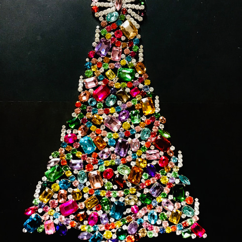 チェコガラス ビンテージ クリスマスツリー ヴィンテージ チェコ