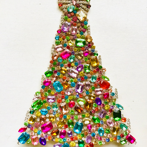 チェコガラス ビンテージ クリスマスツリー ヴィンテージ チェコ